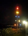 Loughie's lights, and the view of Ballycastle.